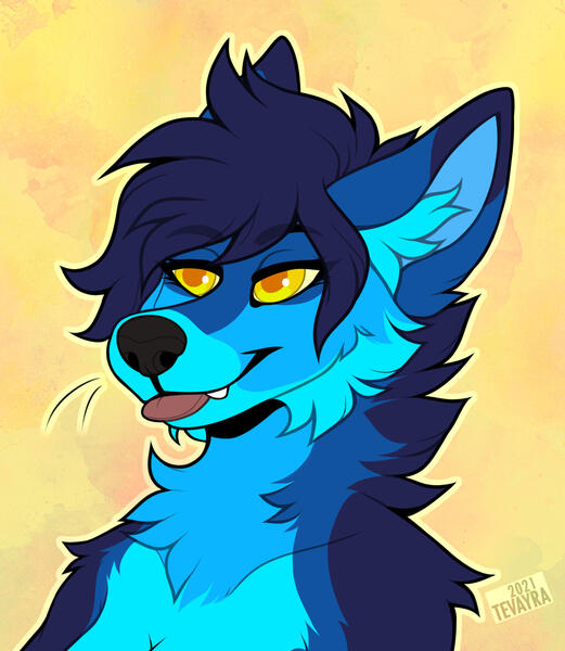 Colored artwork with clean, colored lines